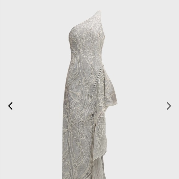 Jonathan Simkhai
Agatha Draped One-Shoulder Corded Lace Gown - Picture 5 of 6